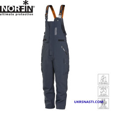 Полукомбинезон Norfin Rebel Pro Pants Gray